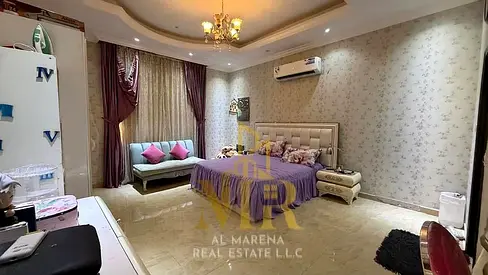 Villa in Al Muwaihat 2, 5000 sq ft, residential/investment, price includes electricity, water, air conditioning, and furnishings.