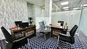 FITTED OFFICE WITH EJARI FURNISHED | MULTIPLE CHEQUES | NEAR BUS AND METRO