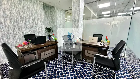 FITTED OFFICE WITH EJARI FURNISHED | MULTIPLE CHEQUES | NEAR BUS AND METRO
