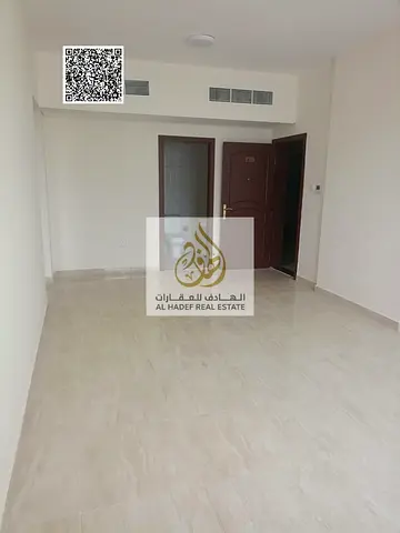 Two-bedroom apartment with a living room, first occupancy, annual rent, Al Jurf 3, Ajman