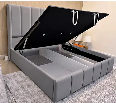 Brand new King size Hydrolic Storage bed Available