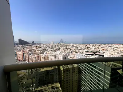 🌊🏡 FOR RENT | Spacious 3-Bedroom Apartment with Gulf Sea View ✨ 🔥 Very Spacious | Ready to Move In | Excellent Layout & Prestigious Tower A fantast