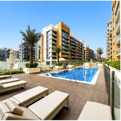 Boulevard & Pool View | Prime 1BR | on Crystal Lagoon