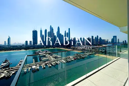 Large 3 Bed | Full Marina View | Large Balcony