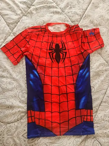 Original Under Armour Alter Ego Spider-Man Compression Shirt – Size M