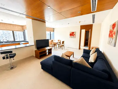 FULLY FURNISHED | MODERN DESIGN 1BHK | HIGH FLOOR