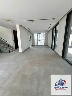 Luxury Villa for Rent in Al Hoshi, 4 Master Bedrooms, Spacious Reception, 7 Bathrooms, American Prep