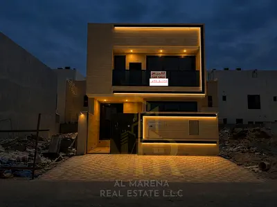 🏡 Villa for Sale in Al Helio – Ajman | 5 Master Bedrooms | 2 Floors + Roof | AED 1,350,000