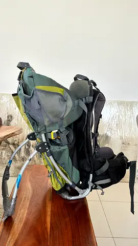 Deuter Original Child Carrier Hiking Backpack with Aluminum Frame - Good Condition