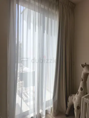 Curtains sheer and black out