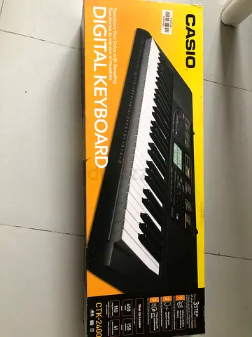 Casio CTK-2400 Digital Keyboard in Box - Excellent Condition