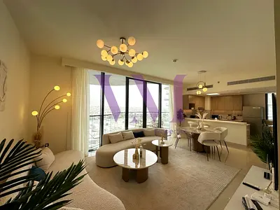 Fully Furnished 2-Bedroom + Maid Room Apartment