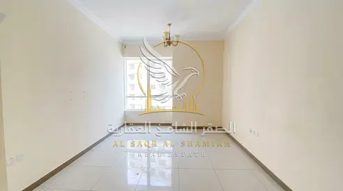 شقة غرفة وصالة للإيجار السنوي في القاسمية المحطة بإطلالة مفتوحة صيانه مجانيه جيم مجانا شهر مجانا غرفه ماستر تامين مؤجل