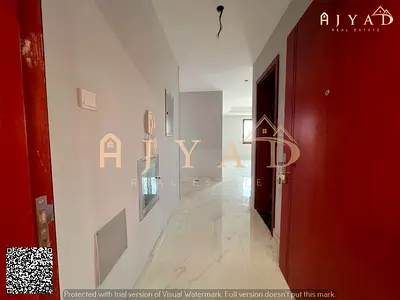 For annual rent: 1 bed hall apartment in Al Mowaihat 3 Ajman, Academy Street, brand new, master bed