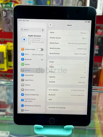 Apple iPad mini 5th Generation 64GB WiFi
