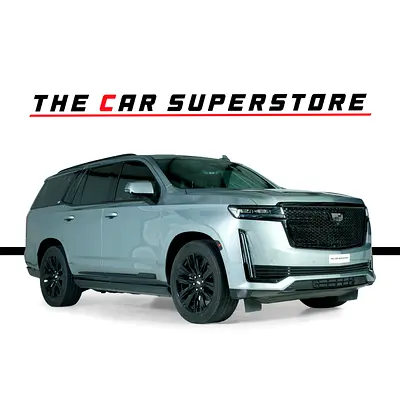 Cadillac Escalade 600 Sport-GCC-7 Seats-Full Service History With Dealer-Black Pack-Captain Seats