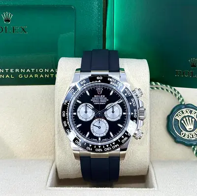 Rolex Daytona Cosmograph 2026 Black Dial 1:1 Clone With Box and Card