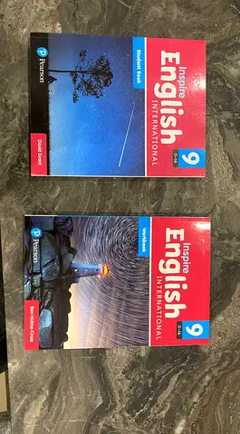 Inspire English International Grade 9 Student Book + Workbook (Pearson) - (price for both books)
