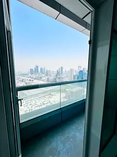 2 Master Bedroom Apartment for Annual Rent in Al Khan, Sharjah | High Floor | Open View | Balcony |