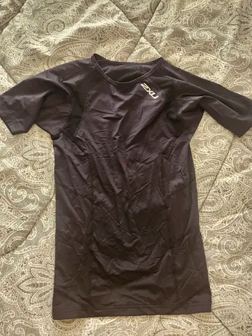 Original 2XU Men's Compression Short-Sleeve Top – Black (Size M)