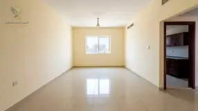 Two bedrooms and a living room for rent in Al Rashidiya 2, near the Ladies' Park and Hashim Mill. A