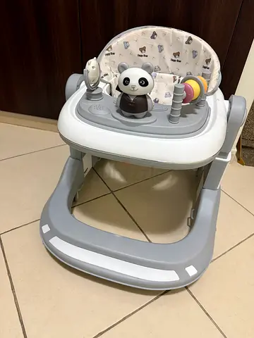 Baby walker and high chair