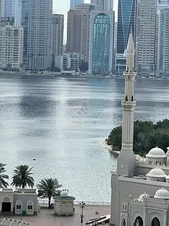 Spacious 3-bedroom apartment with a bright living room, stunning sea view, 3 balconies, and central 