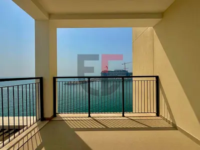 Luxury Waterfront Living | 3BR + Maid | Sea & Burj Khalifa Views
