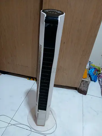 Slim tower fan - used, working condition