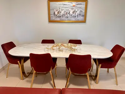Large Dining table set