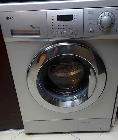 LG 7KG Front Load Automatic Washing Machine – Model WD-10485TP – Silver
