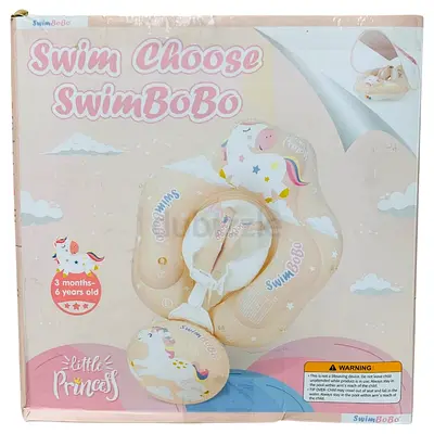 Swim Bobo Inflatable Baby Swim Float (12-36 months) - Unicorn