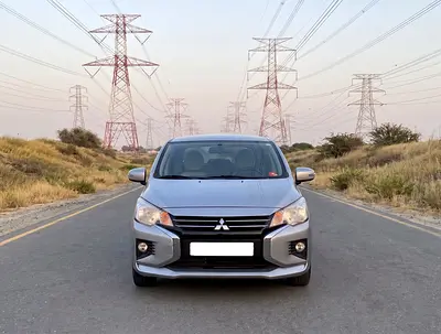 AED 400 Monthly - 0 Down Payment | Attrage GLX 2022 | GCC Specs | 1.2L 3-Cyl engine