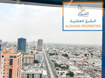 Two bedrooms and a living room, master bedroom with balcony, open view, central air conditioning, f