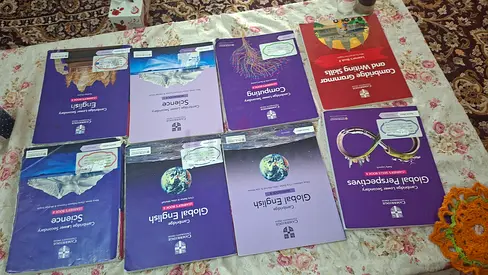 Cambridge books of year 8