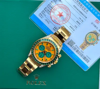 Rolex_(mens) Moissanite Diamond 💎 Supr clone Quality ✅ Waterproof 💯 Sapphire crystal💎 Original bo