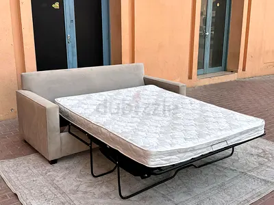 West Elm two Seater Sofa bed perfect Condition