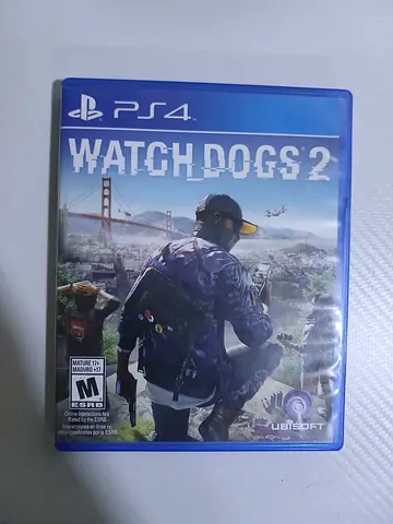 Watch Dogs 2 (PS4) - Original Ubisoft Disc, Good Condition