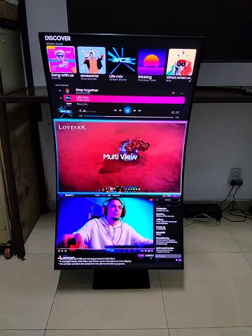 The Samsung Odyssey Ark 55-inch monitor (model S55BG970NM / LS55BG970NMXUE) is a premium, 1000R curv