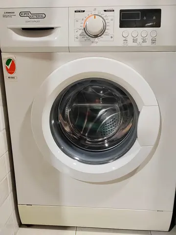 Super General 7 kg front-load washing machine - good working condition for video kindly dm