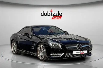 AED 5825/month | 2015 Mercedes-Benz SL-Class SL 400 | GCC Specs | Ref#492104