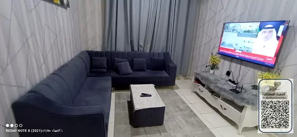 🏡 للإيجار غرفه وصاله مفروش بالحميدية – أبراج الجاردن سيتي فرش كامل في موقع مميز بأبراج الجاردن سيتي – الحميدية، يتميز بتصميم عملي