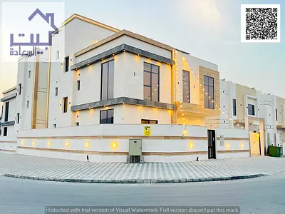 A spacious and luxurious corner villa with an elegant design and exceptional living areas, situated on a generous 3,800 sq ft plot, with a total built