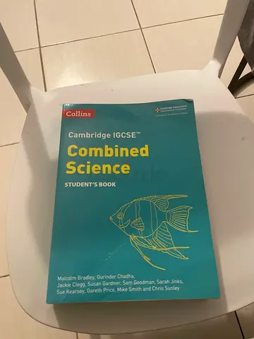 Cambridge IGCSE Combined Science Student Book (Collins) - Good Condition