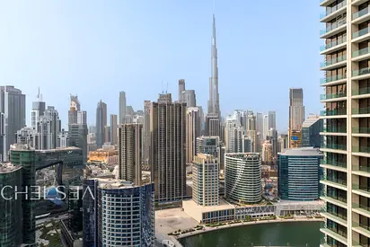 CORNER UNIT |BURJ KHALIFA & CANAL VIEW |HIGH FLOOR