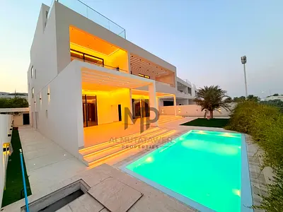 Luxury Villa for Sale in Al Zorah – Ajman | Beachfront | High-End Finishes and Luxurious Design | Freehold for All Nationalities | Includes Electricit