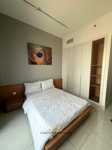 Furnished Studio | Blue Waves Tower | Balcony & City View