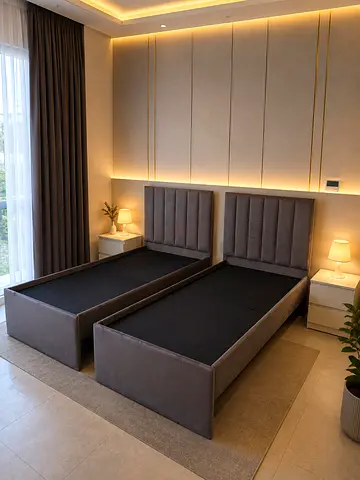 Brand New grey Single Bed Frame For Sale