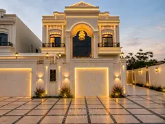 Classic two-story villas with a roof terrace, 5000 sq ft, available on Sheikh Ammar Main Street, pri