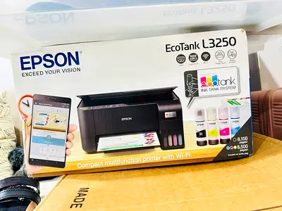 Epson EcoTank L3250 Compact Multifunction Printer with Wi‑Fi (Ink Tank) - never used